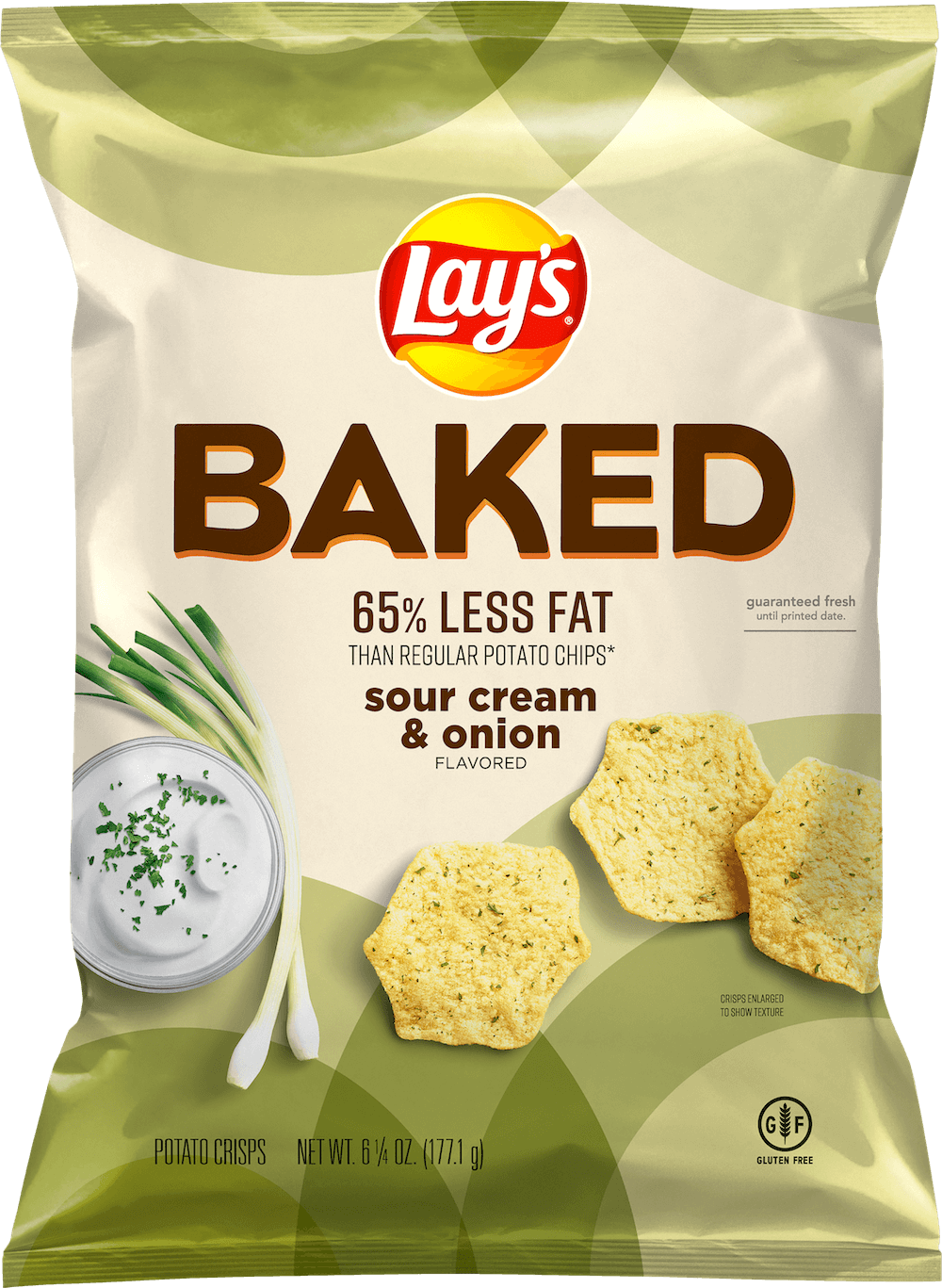 Lay's® BAKED Sour Cream & Onion Flavored Potato Crisps