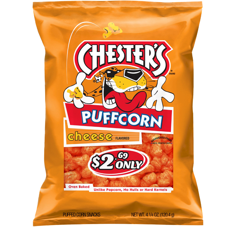 CHESTER'S® Cheese Flavored Puffcorn Snacks