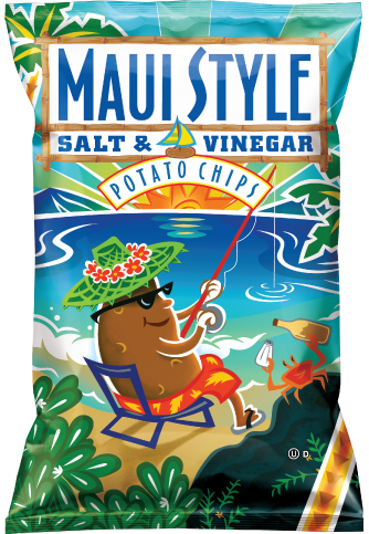 MAUI STYLE® Salt & Vinegar Flavored Potato Chips